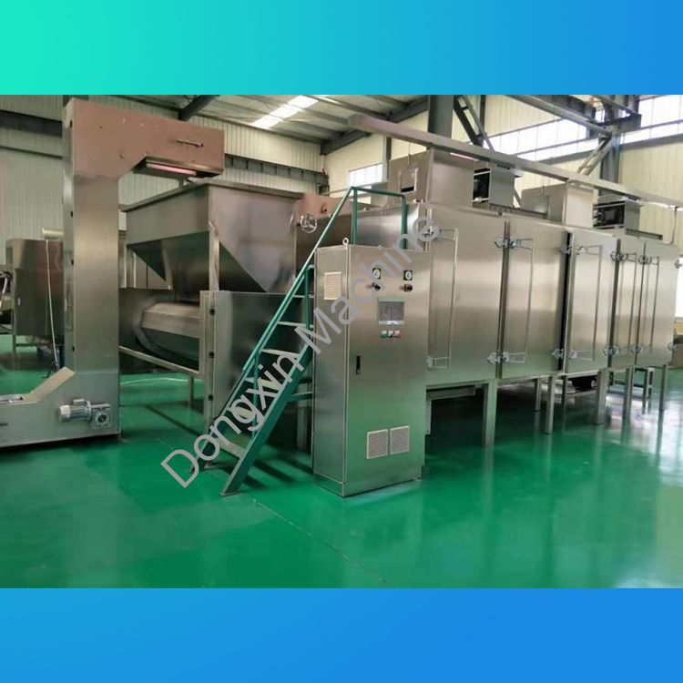 Multi functional continuous baking line